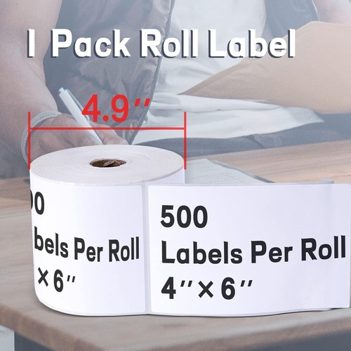 Direct Thermal 4x6 Label 100x150mm Shipping Label Self Adhesive For USPS UPS - Afbeelding 3 van 14