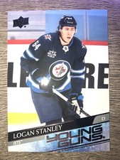 LOGAN STANLEY 2020-21 Upper Deck Extended Series Young Guns SP ROOKIE #703