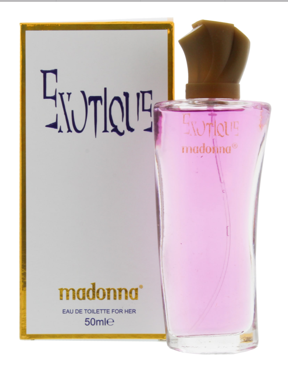 MADONNA EAU DE TOILETTE LADIES PERFUME FRAGRANCE - EXOTIQUE 50ml