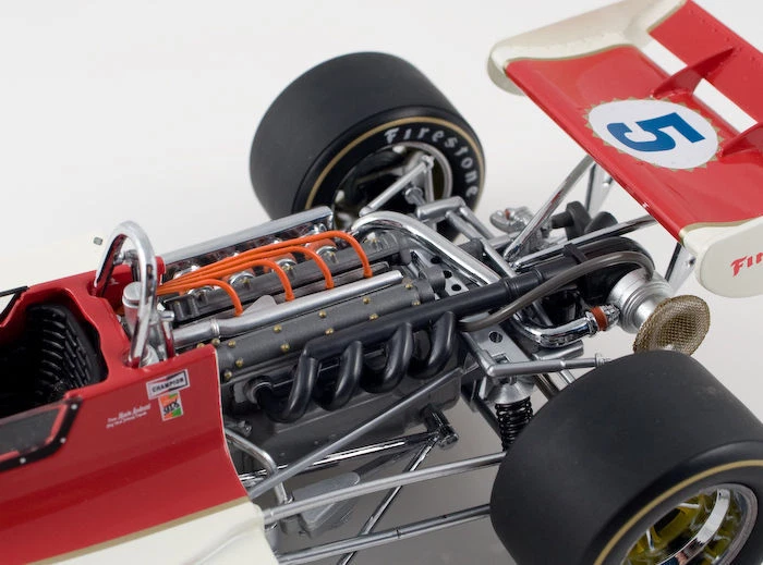 Formula 1 Classic Race Car Grand Prix Concept Hot Rod Built Model Promo18  - Image 2 of 4
