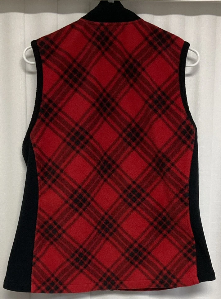 Chaleco Indigo Mujer Grande Rojo. 9459 Foto 2 de 3