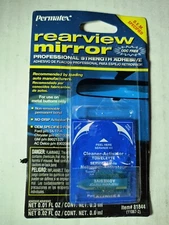 PERMATEX Automotive REARVIEW MIRROR ADHESIVE Glue Professional Strength  (2 PCs)