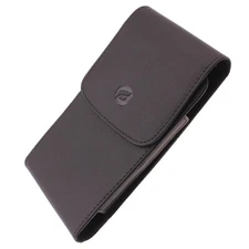 Leather Case Belt Clip Holster Cover Pouch Vertical Carry for Smartphones