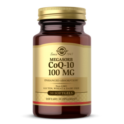 Solgar CoQ 100mg Softgels 60