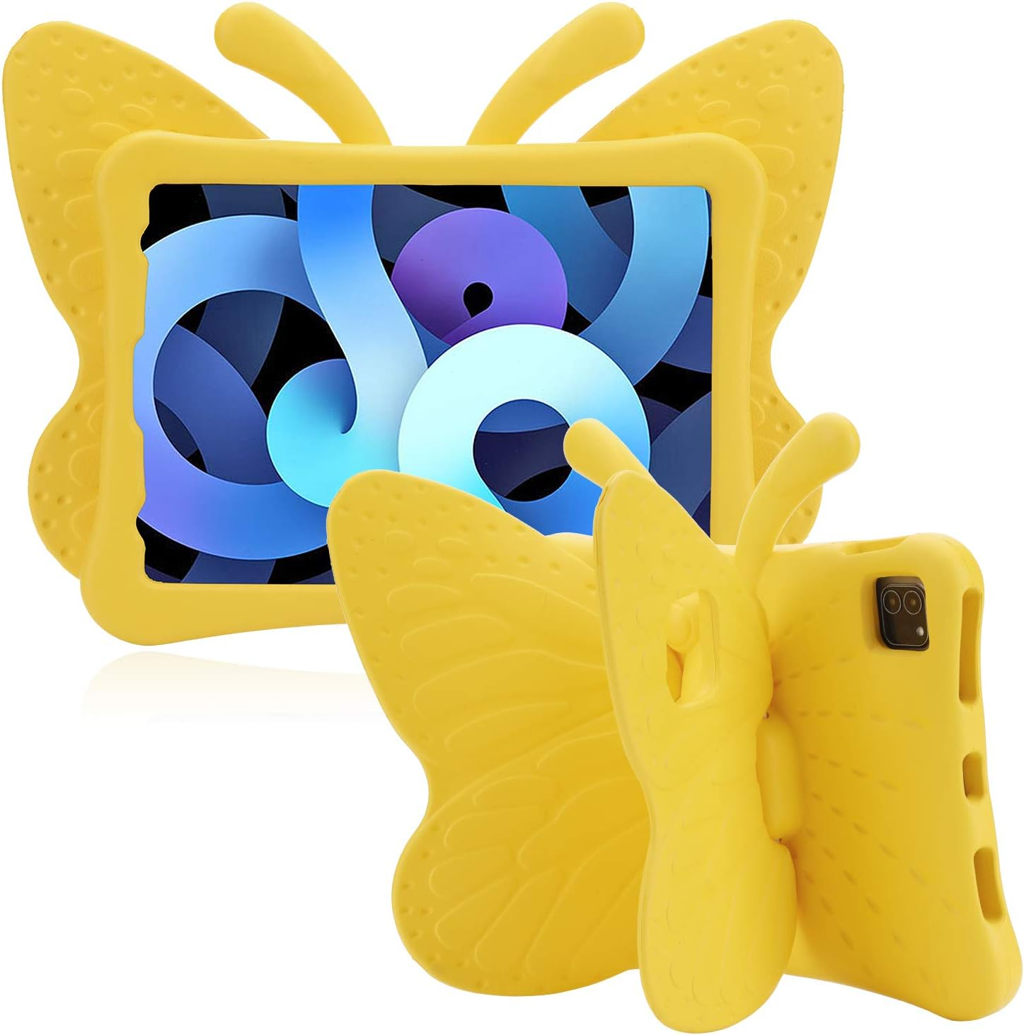 iPad Air 4/5/6 & Pro 11 Kids Case with 3D Cute Butter Design for Girls-image