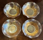 JEANNETTE Marigold Carnival FLORAGOLD 5.5" Berry Dessert Bowl Vintage - Set Of 4