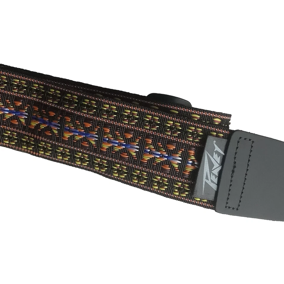 PEAVEY NYLON 2" GUITAR STRAP - PURPLE HOOTENANNY - Image 2 of 3