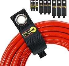 Heavy-Duty Storage Straps 9-Pack Extension Cord Hanger for Garage Organization