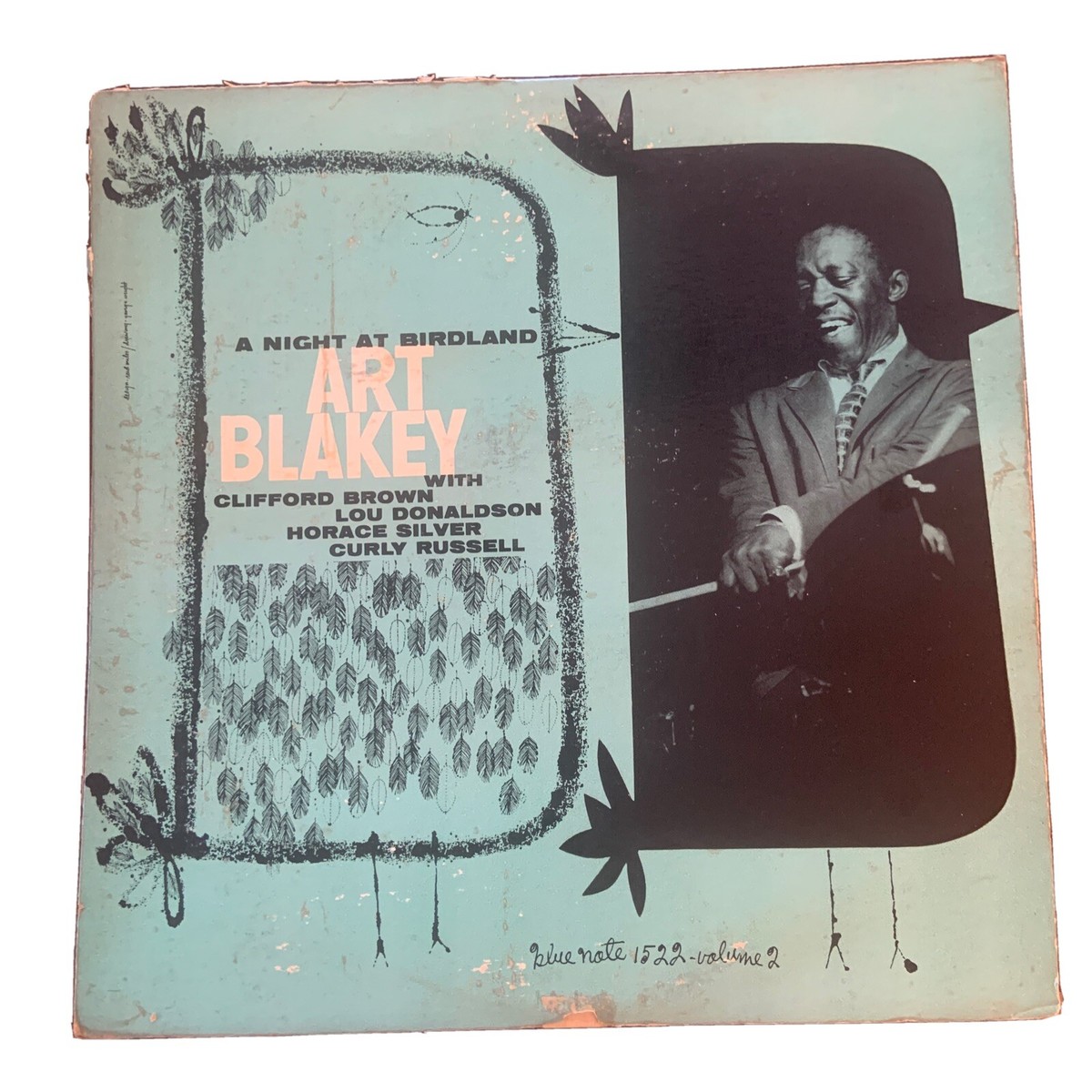 Art Blakey A Night At Birdland Blue Note 1522 Rare Jazz Record | eBay