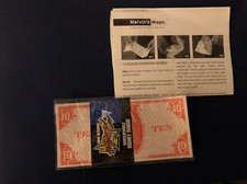 Vintage Marvin  s Magic Colour Changing Money With Printed Instructions. Rare Ne