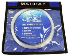 FLUOROCARBON FISHING LEADER 130 lbs 30M - 100 Japanese Fluorocarbon 33 Yds 