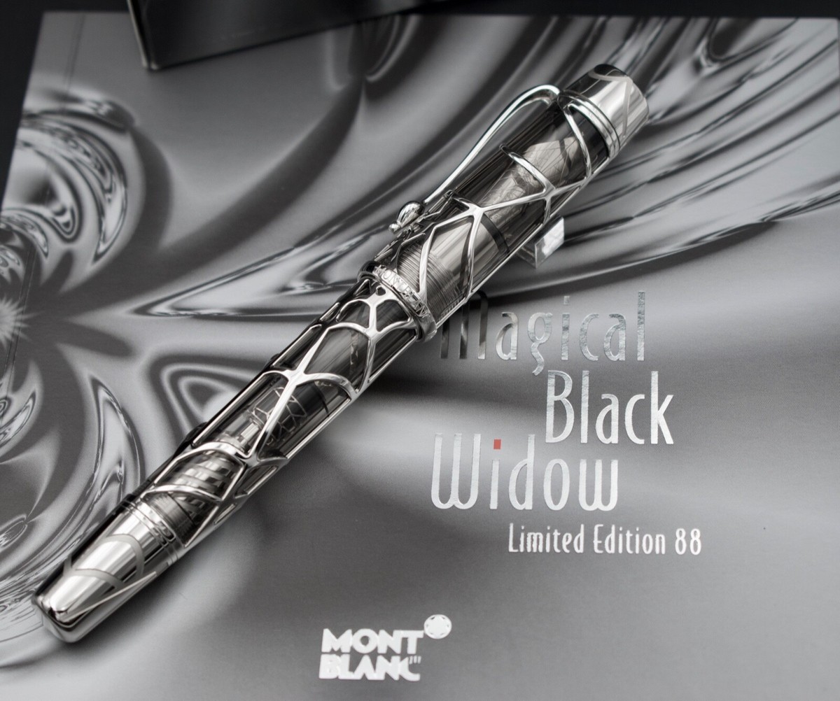 MONTBLANC 2004 Magical Black Widow Skeleton Limited Edition 88 WG