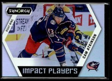 2017-18 Upper Deck Synergy Impact Players Cam Atkinson Columbus Blue Jackets