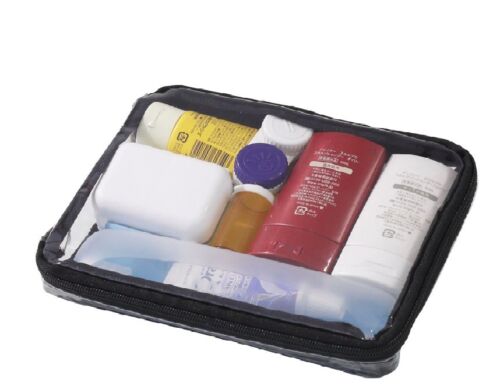 ZUCA Small Vinyl Utility Pouches makeup, backpack MUA, Hair, liquids, travel BNE - Photo 1 sur 5