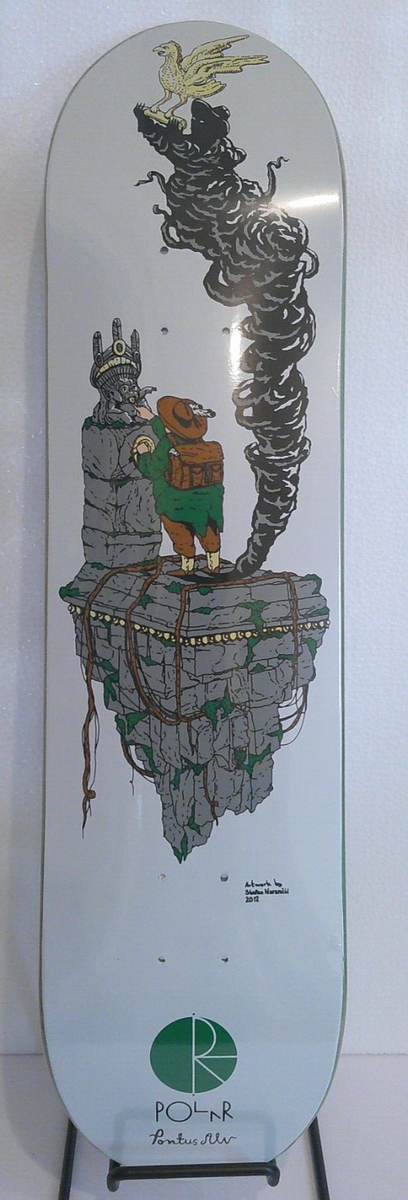 Polar PONTUS ALV DEMON UNLOCK スケートボード Polar Skate Co. skateboard deck PONTUS ALV DEMON UNLOCK 8.125in