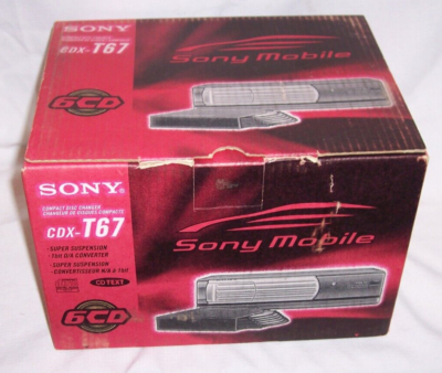 Sony CDP-CX355 300 Disc CD Player with remote,keyboard,cables and