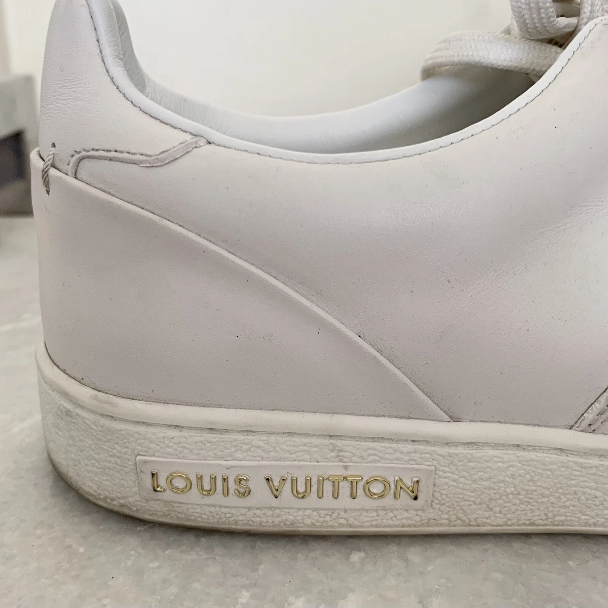 louis vuitton shoes all white