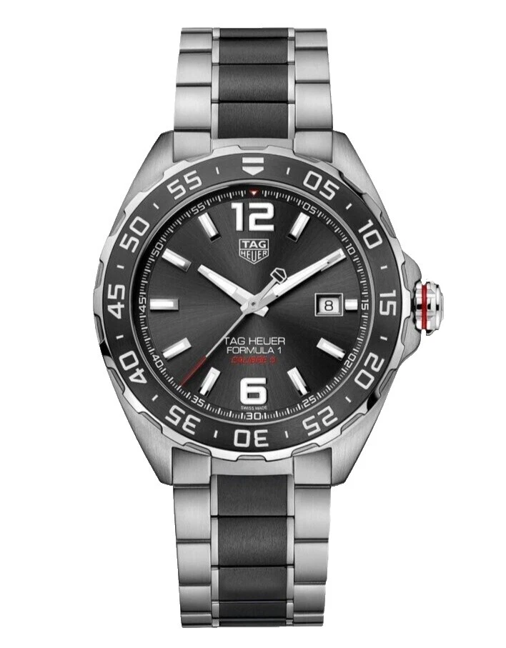 TAG Heuer Formula 1 Relojes de pulsera de Lujo Banda de Acero Inoxidable