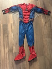 Marvel Spider-Man Far From Home Kids Costume Medium Padded Muscle Jumpsuit Med.