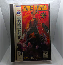 SEGA Duke Nukem 3D Sega Saturn NTSC-U/C 1997 M-Rated Manual Included