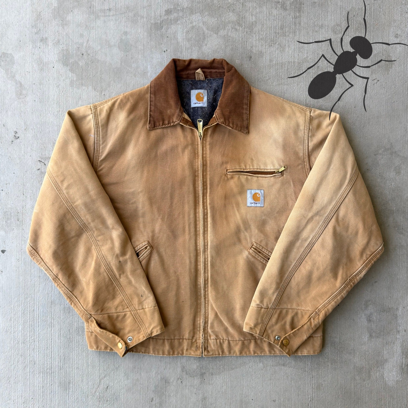 Carhartt brown Detroit work wear jacket