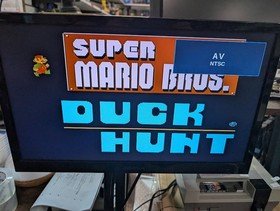Super Mario Bros + Duck Hunt - Nintendo NES (Loose, Tested)