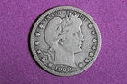 1908 O Barber Quarter #M25564