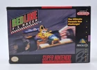 Redline F-1 Racer - Nintendo Super SNES - Complete with Poster - NTSC-U/C US USA