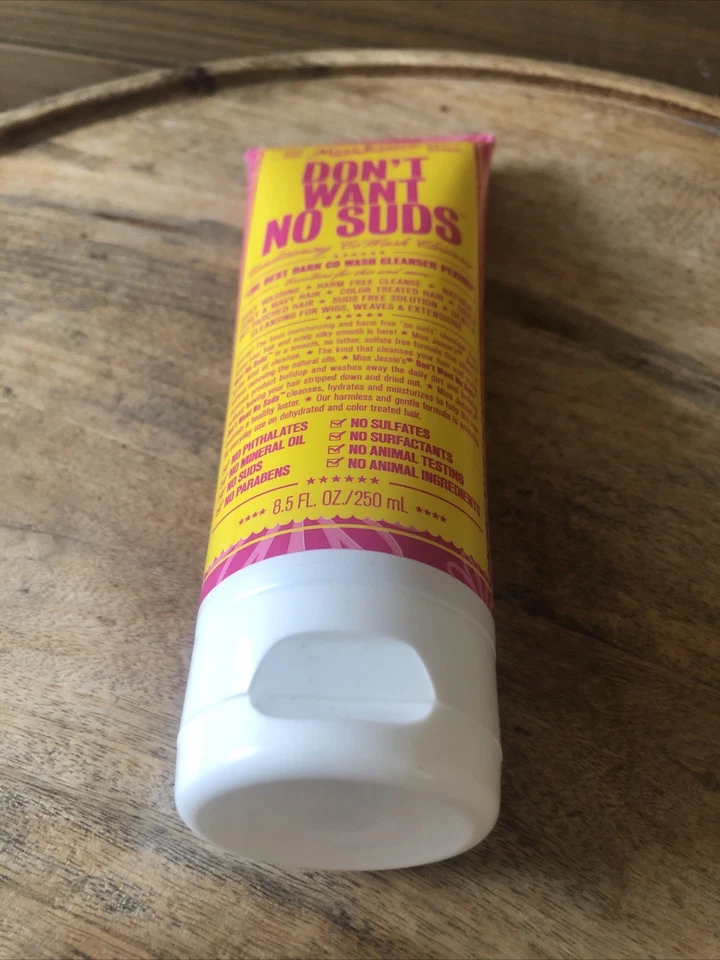 Miss Jessies Dont Want No Suds Conditioning Co Wash Cleanser 8.5 oz - Image 4 of 4