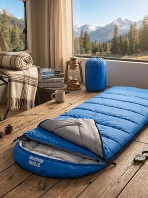 Bestway Pavillo Schlafsack 210x75cm Camping 12°C leicht kompakt Outdoor Sleeping