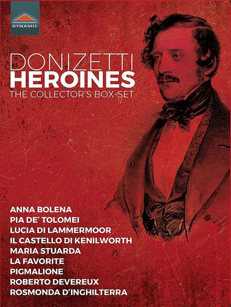 Music Dvd - Gaetano Donizetti - Donizetti Heroines (13 Dvd) - Dynamic -D- Neu-image