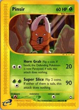 PINSIR 101/147 COMMON AQUAPOLIS POKEMON LP on eBay
