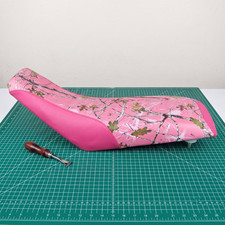 Honda Trx 400ex Seat Cover For 2008 To 2014 Models Pink Camo Vinyl Seat Cover Honda Trx 400ex Seat Cover For 2008 To 2014 Models Pink Camo Vinyl Seat Cover