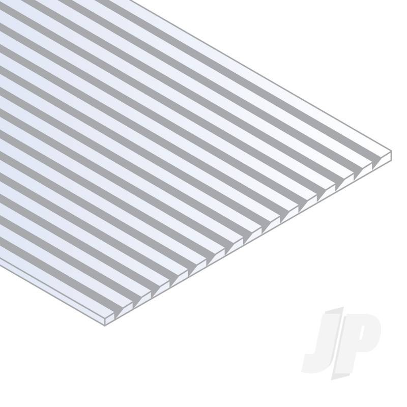 Evergreen 12x24in (30x60cm) Novelty Siding Plastic Sheet .040in (1.0mm) Thick...
