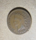 1900 P  Indian Head Penny 1 Cent