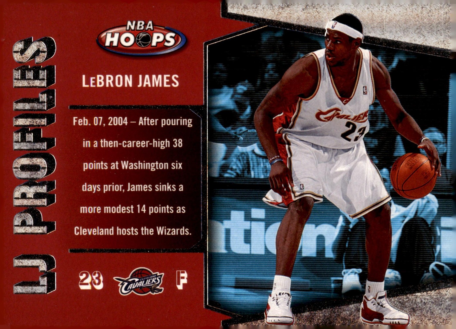 2005-06 Hoops #LBJ-18 LeBron James LJ Profiles