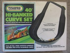 TYCO HO Car Racing Track Pro Racing Hi Bank NOS partial track parts
