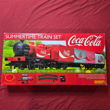 Hornby Coca-Cola Summertime Train Set OO Gauge NIB