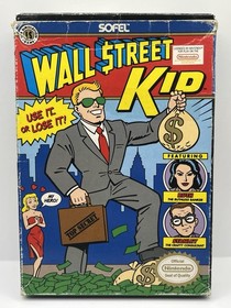 Wall Street Kid NES (Nintendo Entertainment System, 1990) No Manual - Tested