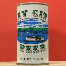 Key City Beer S/S 12 oz Can Dubuque Star Brewing Iowa Norv's Graf Tavern M98 H/G