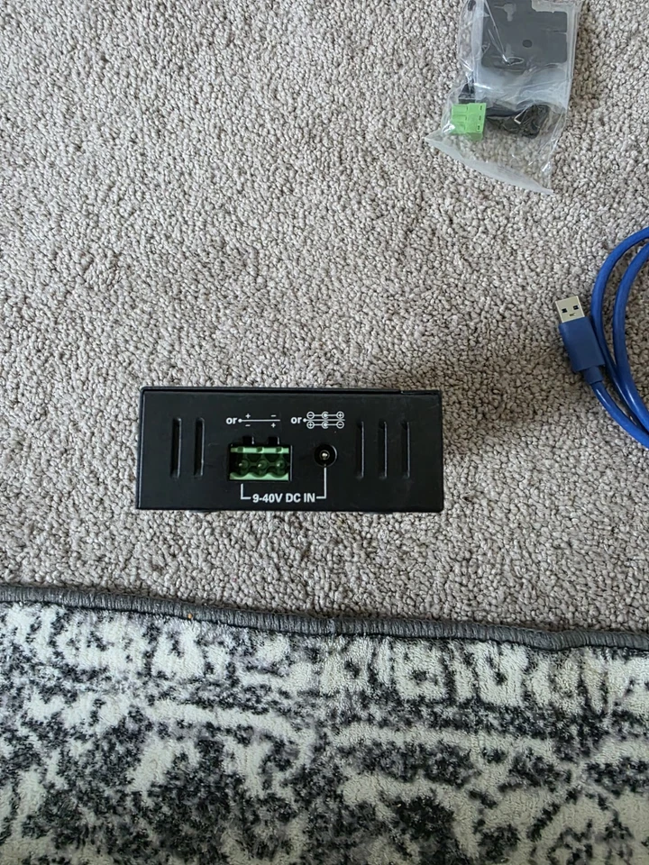 TRIPP.LITE U360-007-IND 7-Port Industrial USB 3.0 SuperSpeed Hub 20KV ESD - Image 4 of 4