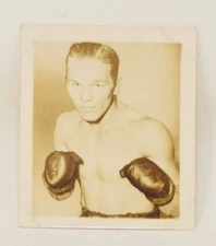 Tony Zale Boxer Boxing Middleweight Champion 1948 Kelloggs PEP Photo