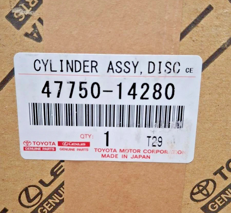 GENUINE OEM 1993-1998 TOYOTA MK4 SUPRA 3.0L TURBO REAR BRAKE CALIPERS QTY 2 - Image 3 of 4