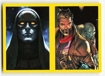 2022 Panini Marvel Versus Stickers - Ronan, J'Son of Spartax #49a 49b (Base)