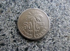 2 x 50 cent nickel 1923 nl-1929 fr roi albert