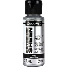 DecoArt Extreme Sheen Metallic Acrylic Paint 59ml – 28 Colours – High Shine