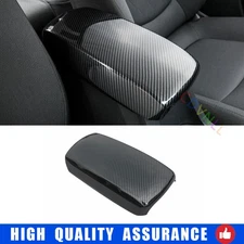 For Toyota Corolla 2020-24 ABS Carbon Fiber Console Armrest Box Panel Cover Trim