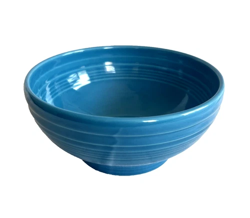 Fiesta Homer Laughlin replacement Bistro small bowl footed Peacock 5 5/8x2 3/4"