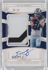 2021 National Treasures Rookie Holo Silver 5/25 Simi Fehoko #196 Patch Auto 5ov