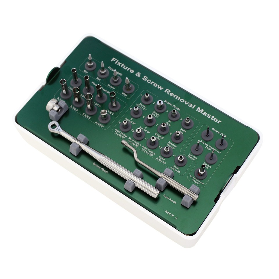 Kit Rimozione Viti Fratturate E Impianti Dentali Master FSRK-02 NeoBiotech MCT - GSM - Foto 5